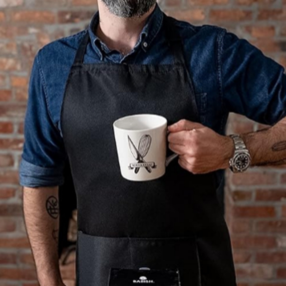 Babish Born and Bread Latte Tattoo Mug,Cup Sets